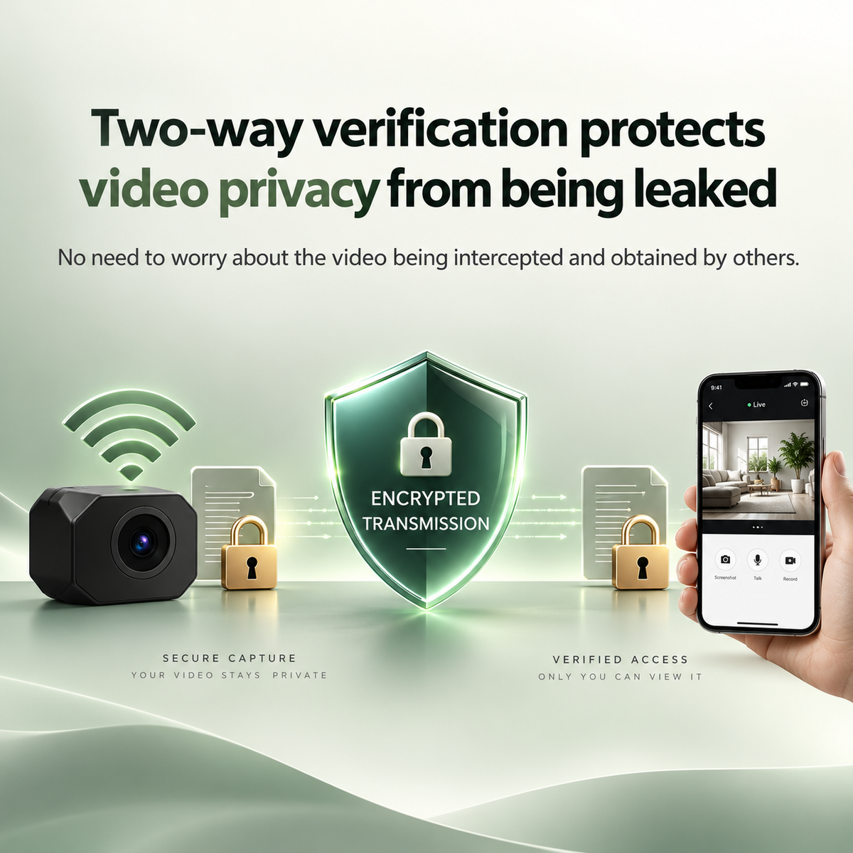 Mini Wi-Fi Smart Monitoring Camera
